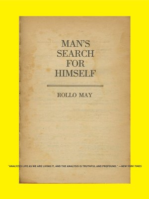 cover image of Man's Search for Himself